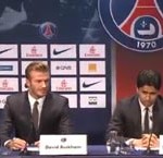 David Beckham signe au PSG David Beckham signe au PSG